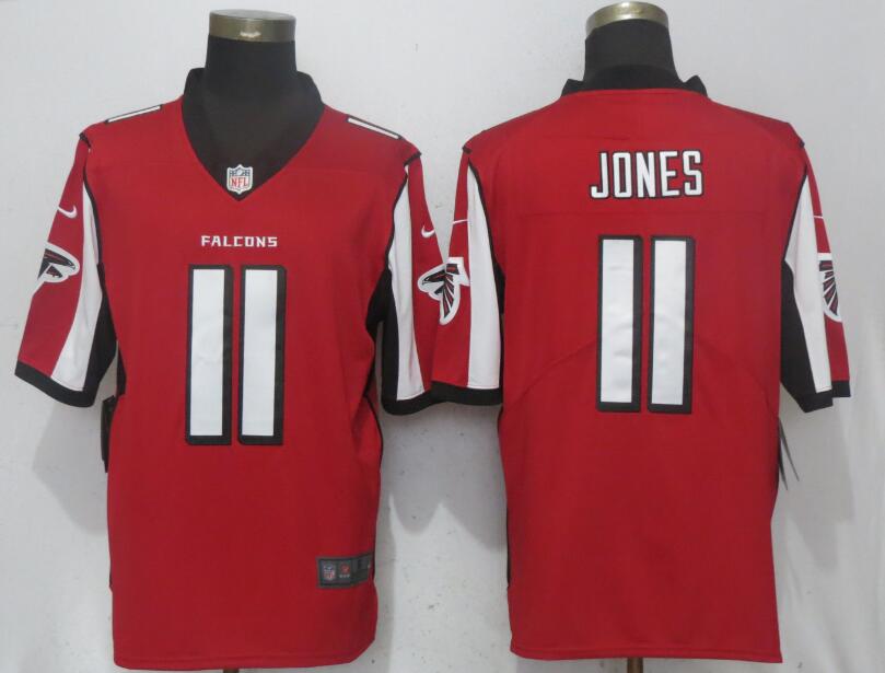 Men Atlanta Falcons #11 Jones Red Nike Vapor Untouchable Limited Playe NFL Jerseys->atlanta falcons->NFL Jersey